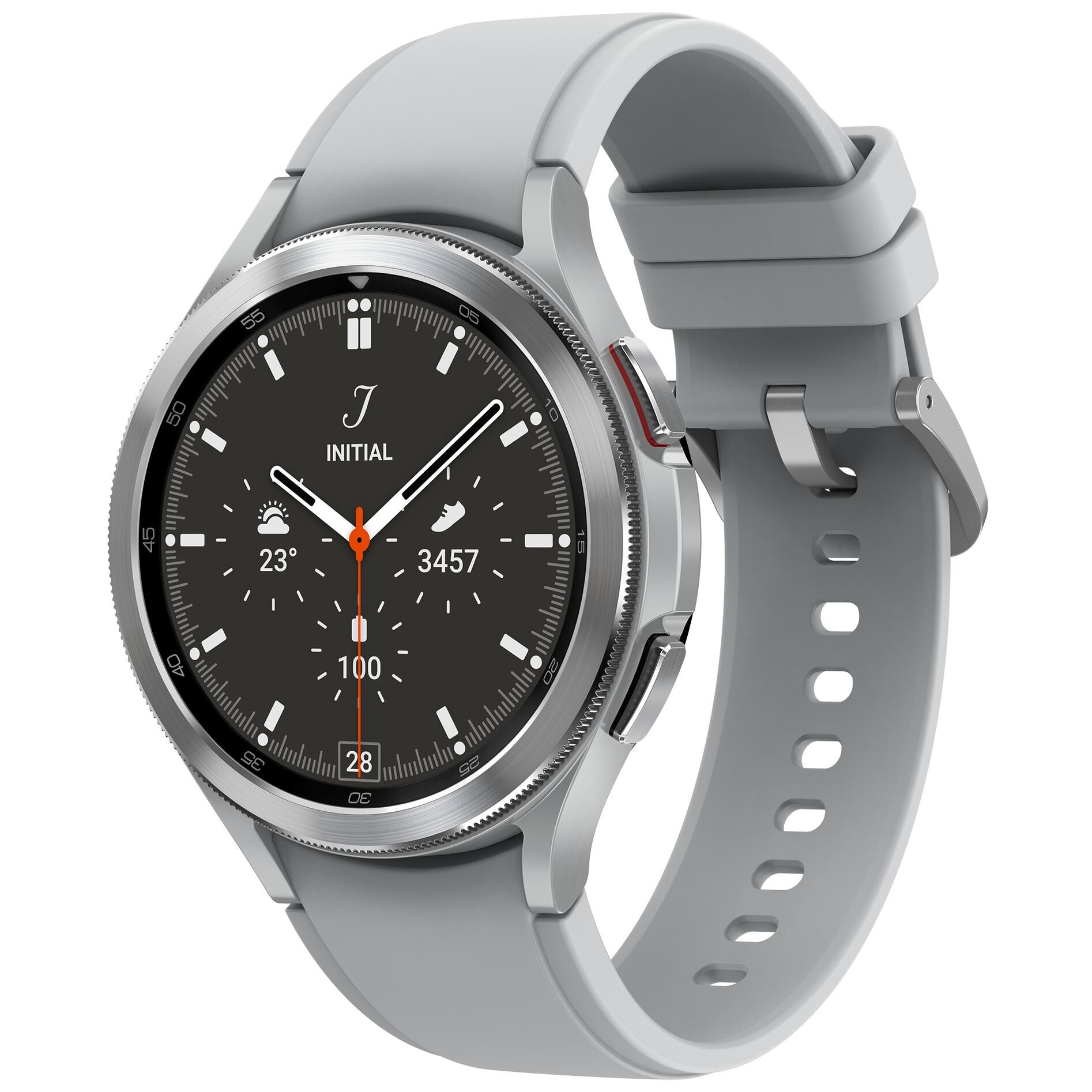 Samsung Galaxy Watch4 Clásico 1,4" - 46 mm Plata GPS WiFi