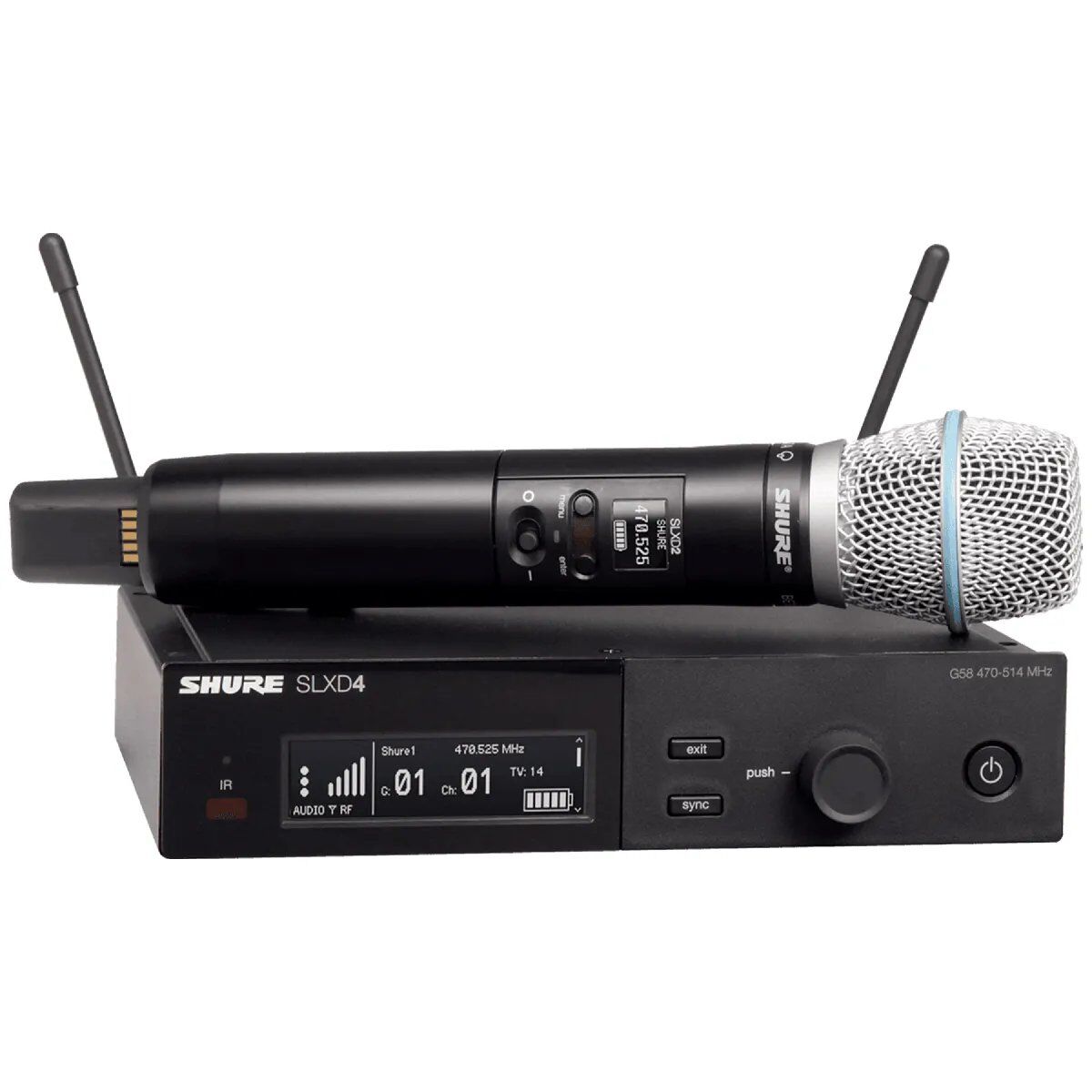 Shure SLXD24E-B87A J53 Wireless System