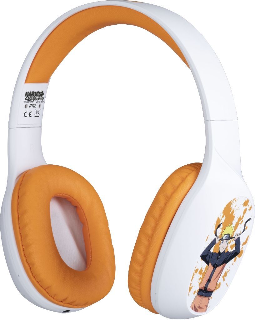 KONIX Bluetooth Headset - Naruto (Size: One Size, Color: Black, Capacity: 10hr Battery Life)