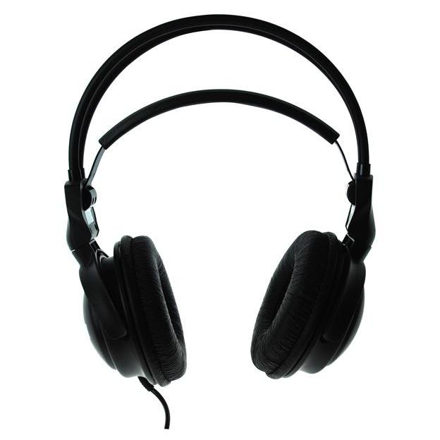 Maxell Home Studio Headphones with Arc Wire, Black