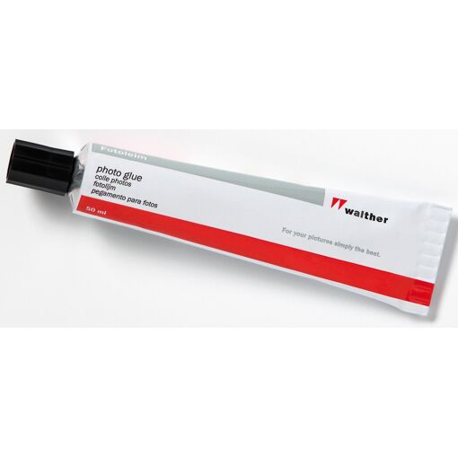 Walther FK050T Photo Adhesive, 50ml Tube, Transparent