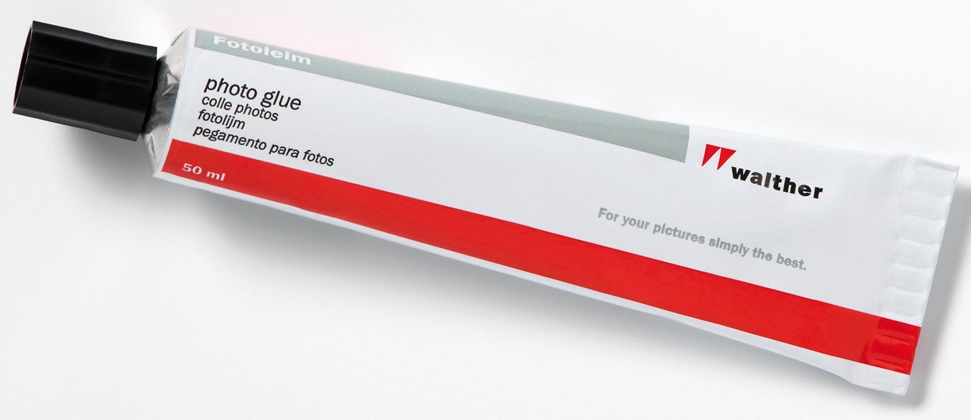 Walther FK050T Photo Adhesive, 50ml Tube, Transparent