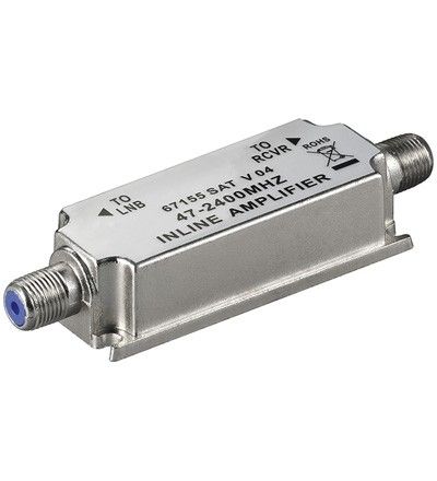 Goobay 20dB Satellite and MATV Line Amplifier