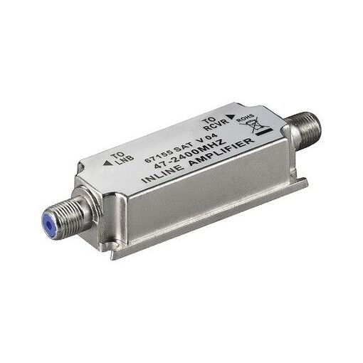 Amplificateur de ligne FI 20dB Goobay pour satellite et MATV