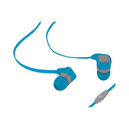 We Digital Earbuds with Microphone - Wired - 3.5mm Jack - Gray Blue