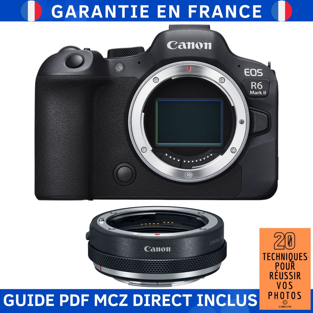 Canon EOS R6 Mark II Camera Kit with Premium Lens and Photography Guide