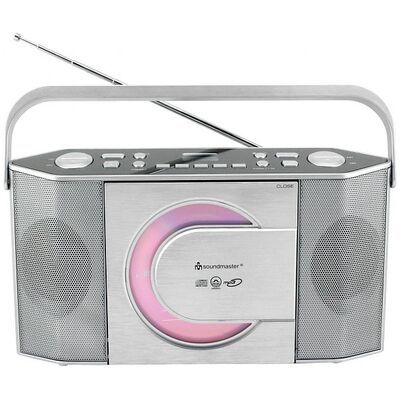 Soundmaster RCD1755SI FM Radio, CD-R/RW Player, MP3 CD