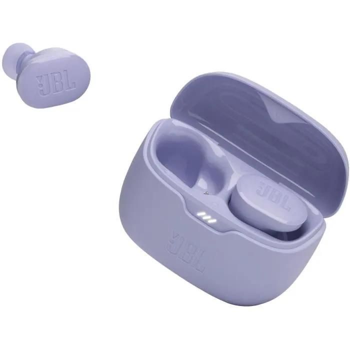 JBL Tune Buds - Wireless Earbuds with Microphone - Active Noise Cancellation - Purple