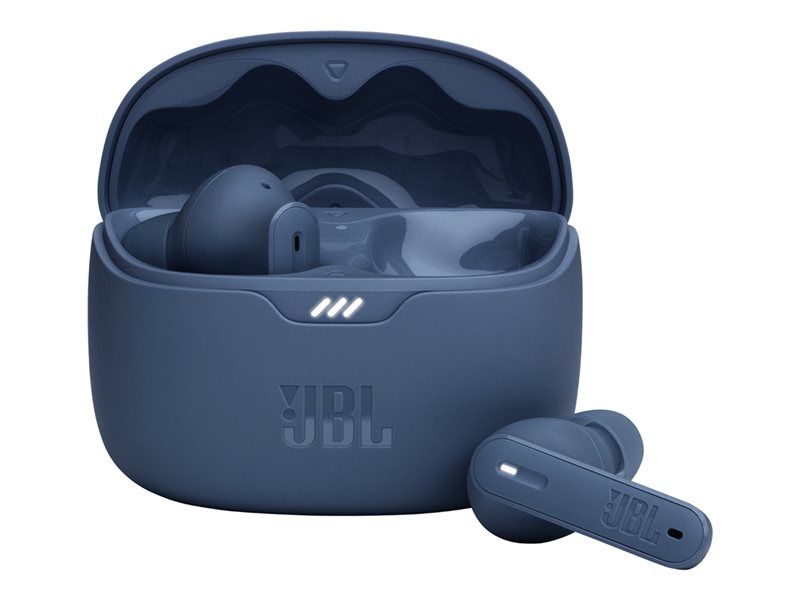 JBL TUNE Beam Active Noise Cancelling Wireless Earbuds - Blue
