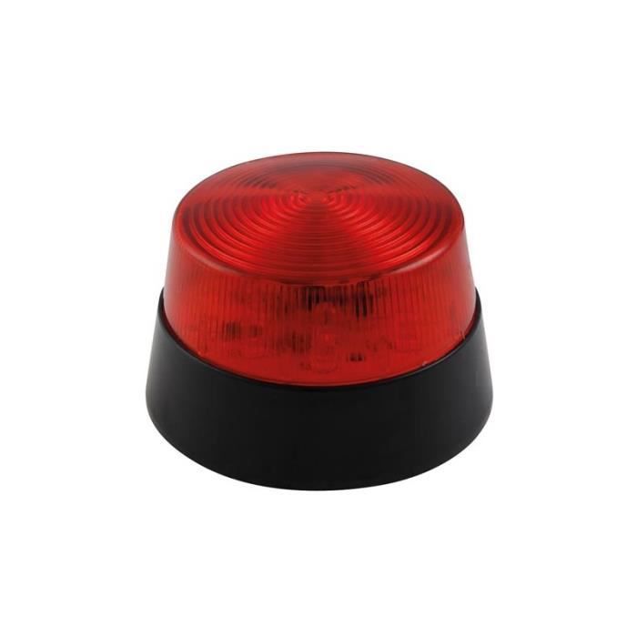 Perel LED Strobe Light - Red - 12VCC - 77mm