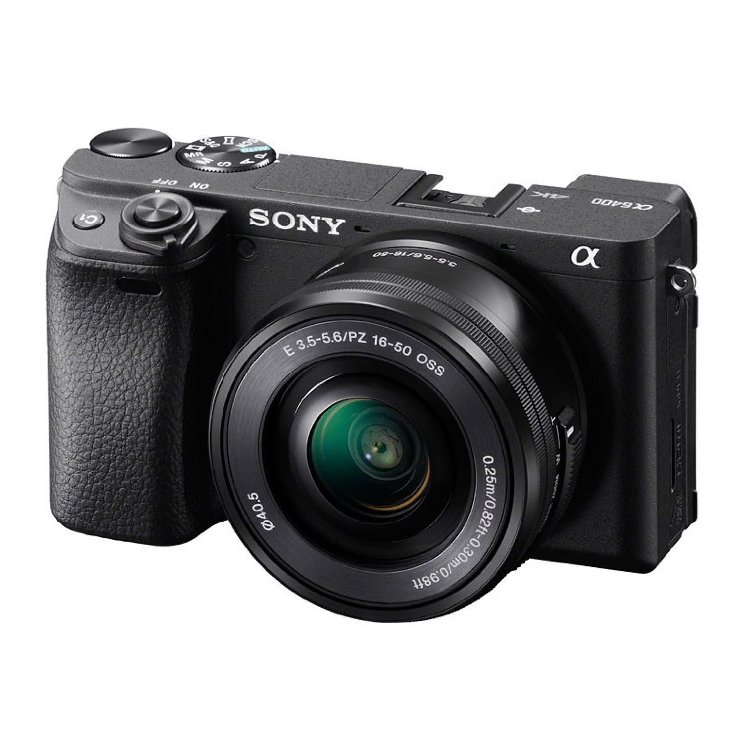 Sony A6400 Mirrorless Camera with 16-50mm Lens