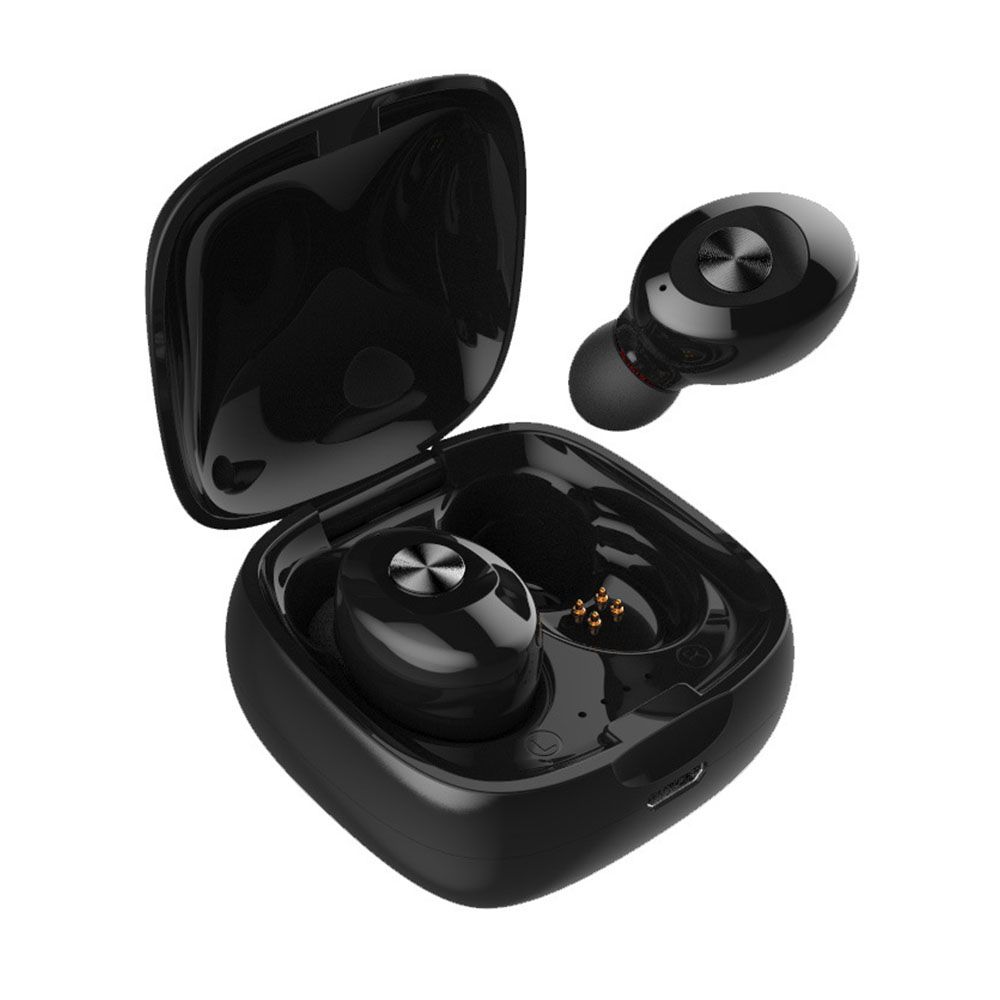 Ecouteurs intra-auriculaires sans fil STOUFTECH Bluetooth 5.0 stéréo avec étui de charge