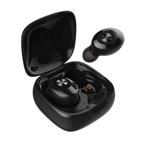 Auriculares inalámbricos STOUFTECH Bluetooth 5.0 estéreo con funda cargador