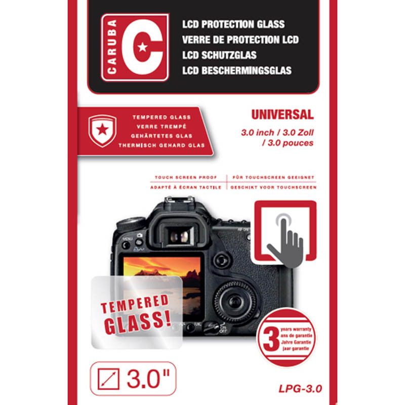 Manfrotto Caruba 3' (2x) Glass Screen Protector