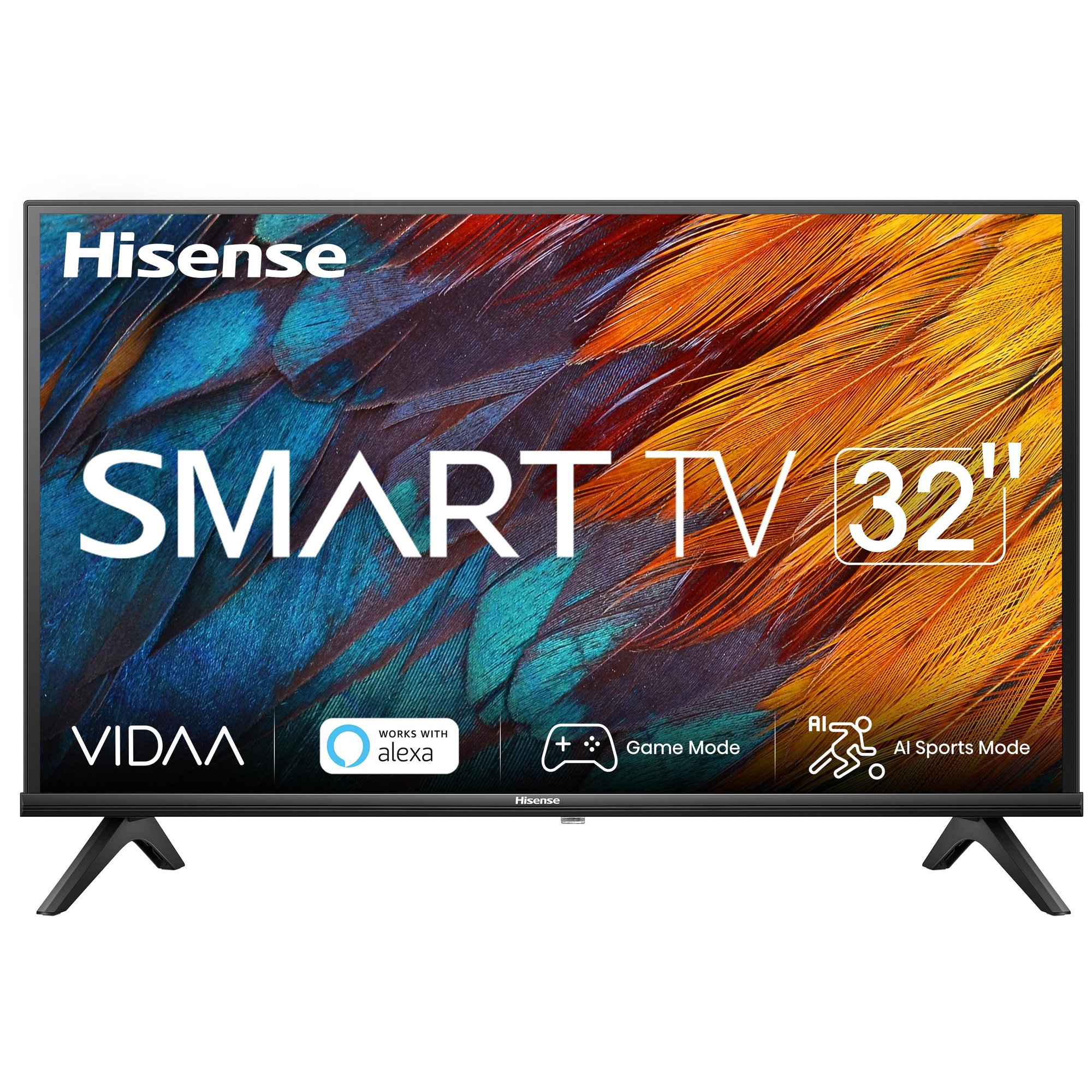 Hisense 32A4K - 32" Smart TV - LED LCD - 720p HD - Black