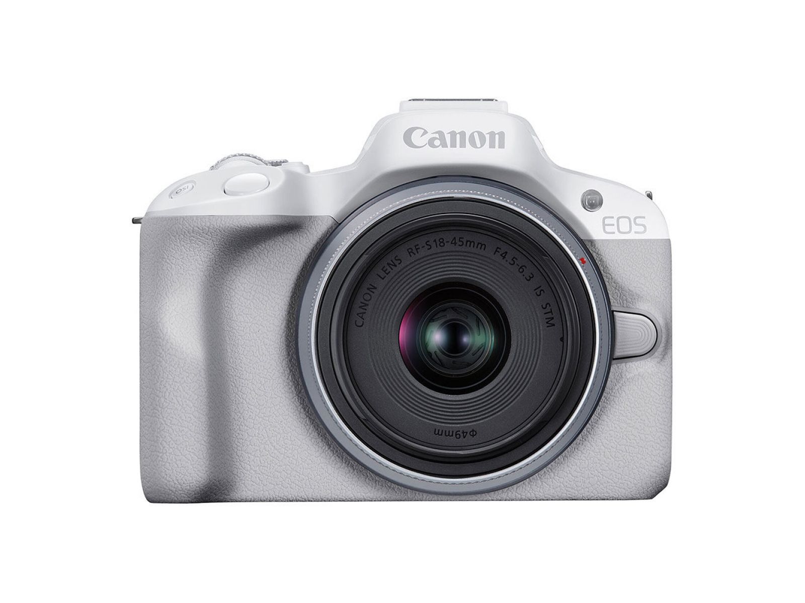 Canon EOS R50 Blanco + Objetivo RF-S 18-45 mm f/4.5-6.3 IS STM