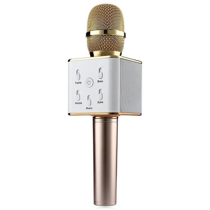 Boblov Q7 Bluetooth Microphone Portable KTV Karaoke Stereo for Smartphones iPhone/iPad