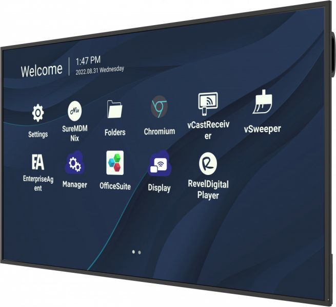 ViewSonic CDE7530 - 75-Inch LED Backlit LCD Display with Built-in Multimedia SoC - 4K UHD (2160p) 3840 x 2160