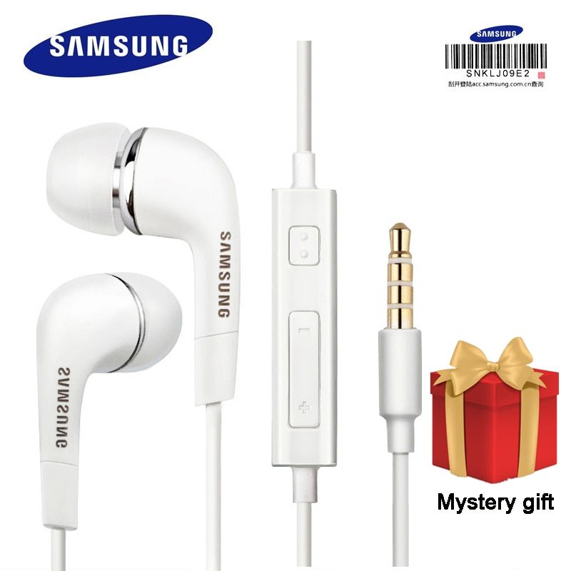 Casque Samsung EHS64 avec microphone intégré et écouteurs intra-auriculaires filaires 3,5 mm pour smartphones