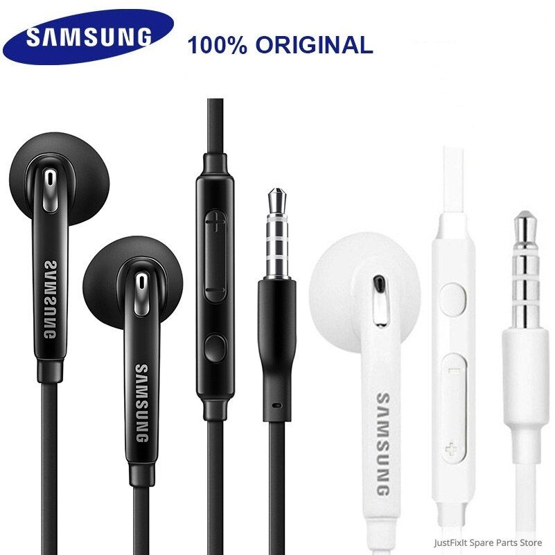 Casque filaire Samsung EG920 d'origine, écouteurs avec micro pour Samsung Galaxy S6/S7/S7 Edge/S8/S9/S9+