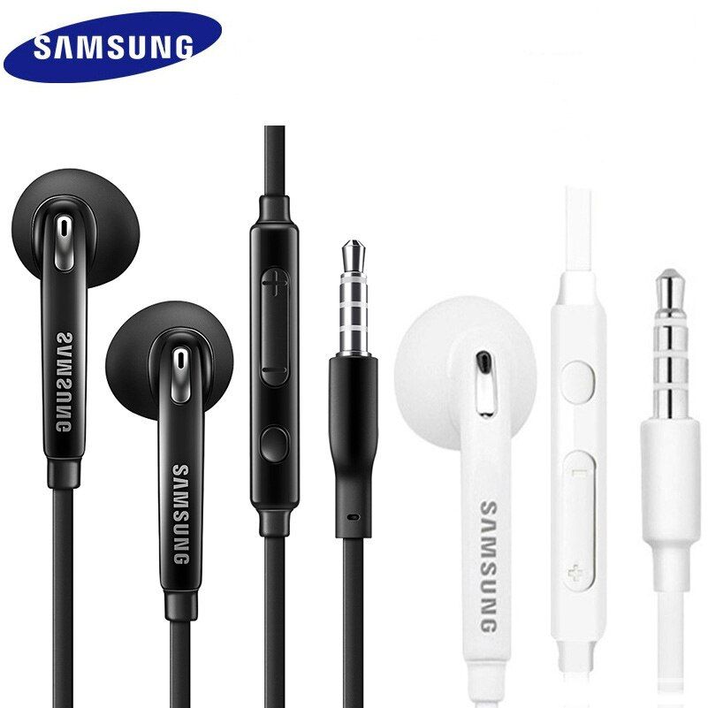 Casque filaire Samsung original EG920 avec micro pour téléphones mobiles Samsung Galaxy S6, S7, S7 edge, S8, S9 et S9+