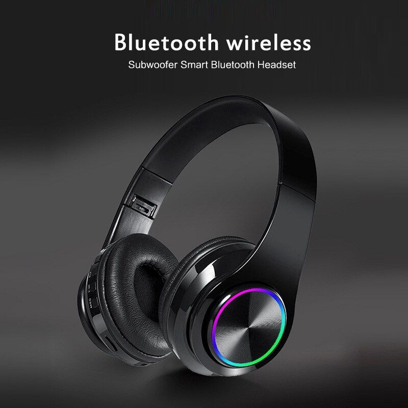 GUPBOO B39 Wireless Bluetooth Headset with LED Light