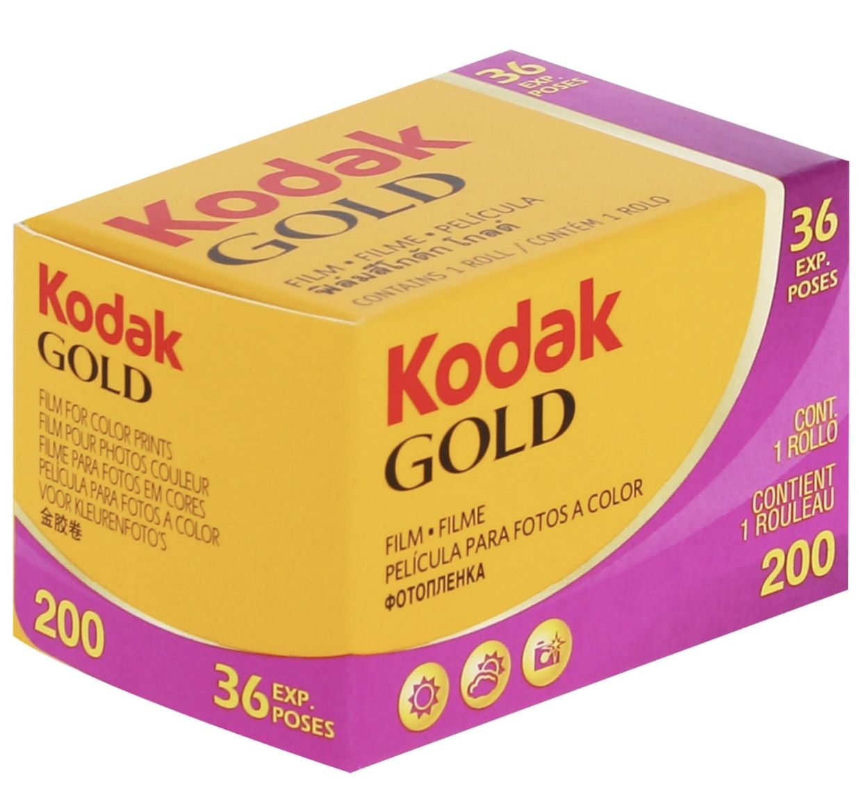 Kodak Gold 200 ISO Film (36 Exposures)