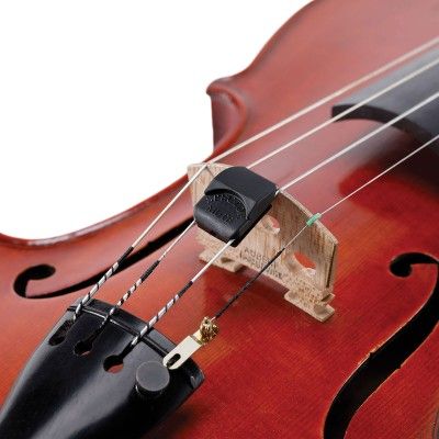 Sourdine pour violon Daddario Spector, Noir