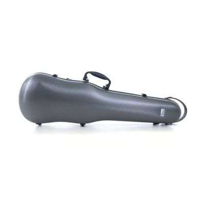 Gewa Polycarbonate Violin Case, 18 x 4.5 Inches, Grey