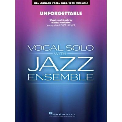 Hal Leonard Unforgettable Jazz Ensemble Series Vocal Solo: Gordon Irving