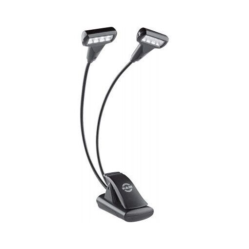 Lámpara de escritorio con 2 brazos en forma de T y 4 LEDs de K&M