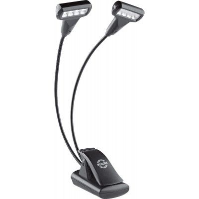 K&M 2-Arm T-Shape LED Desk Lamp