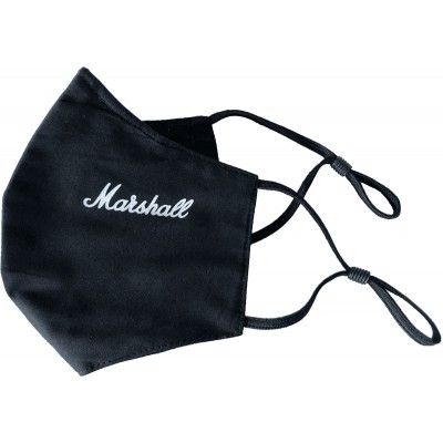 Marshall Black Mask with White Logo