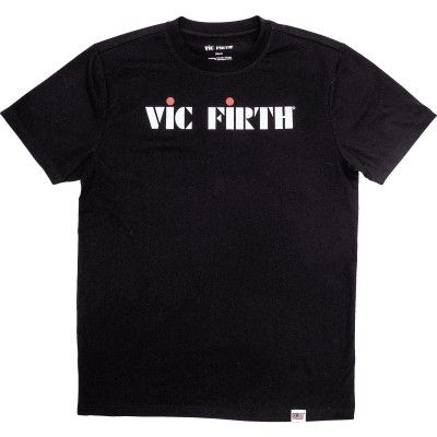 Vic Firth Black Logo T-Shirt (S)