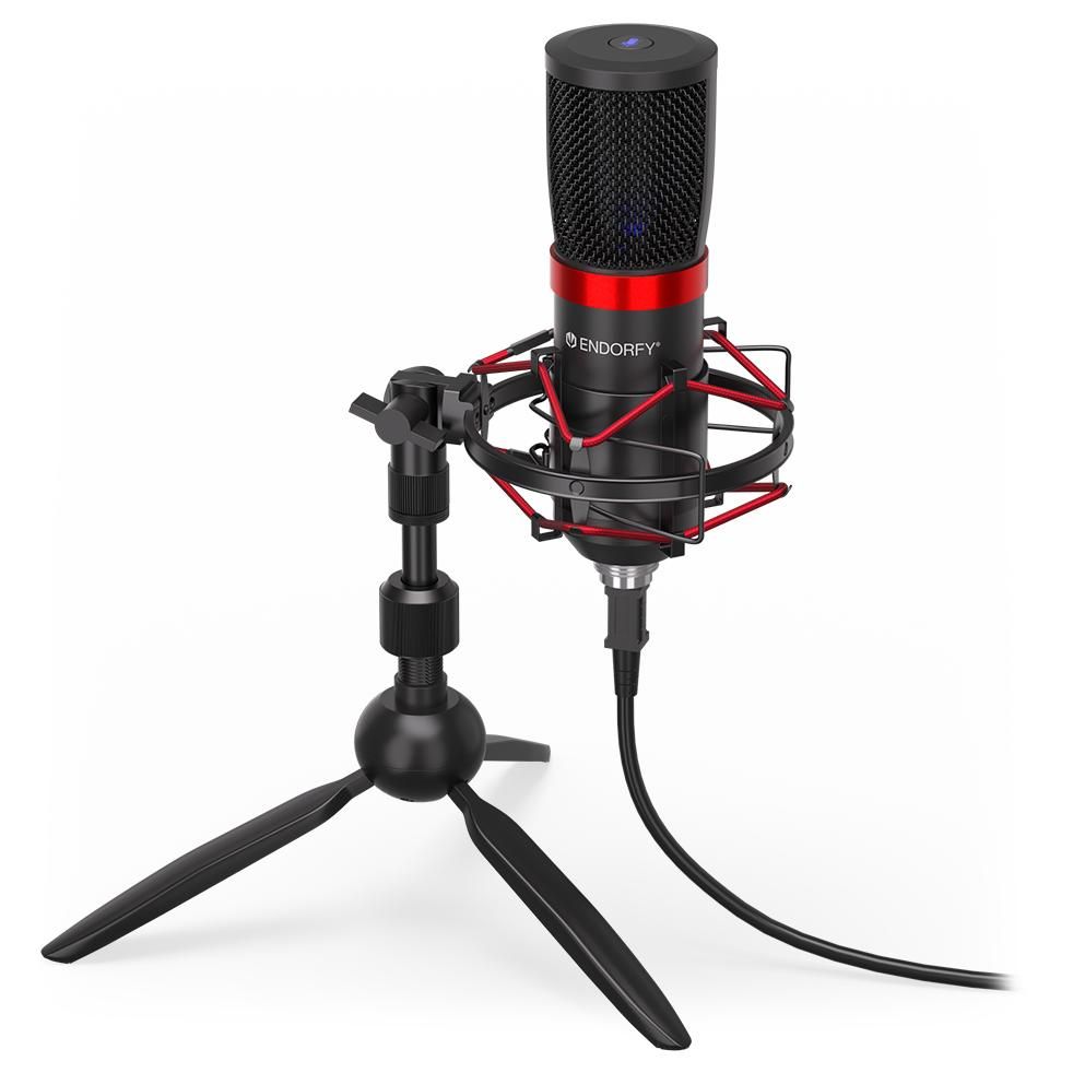 Endory Solum Streaming T Black USB Microphone