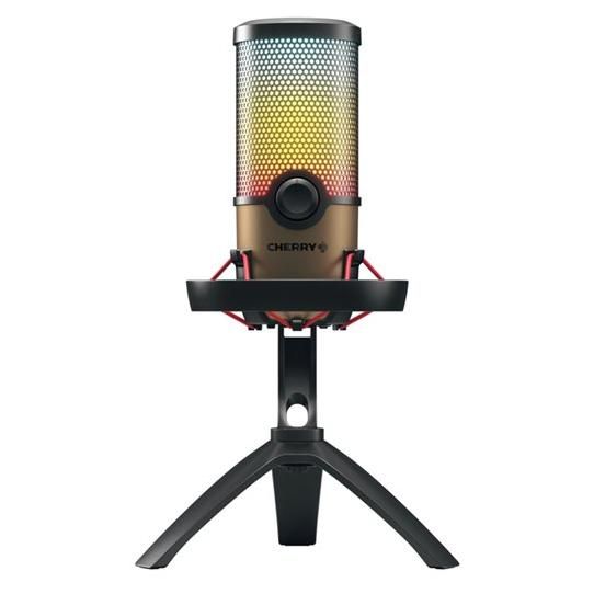 Cherry UM 9.0 Pro RGB Microphone - Black, Bronze