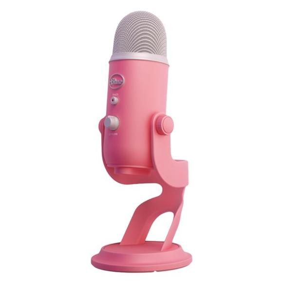 Microphone Logitech Yeti - USB - Doré Rose