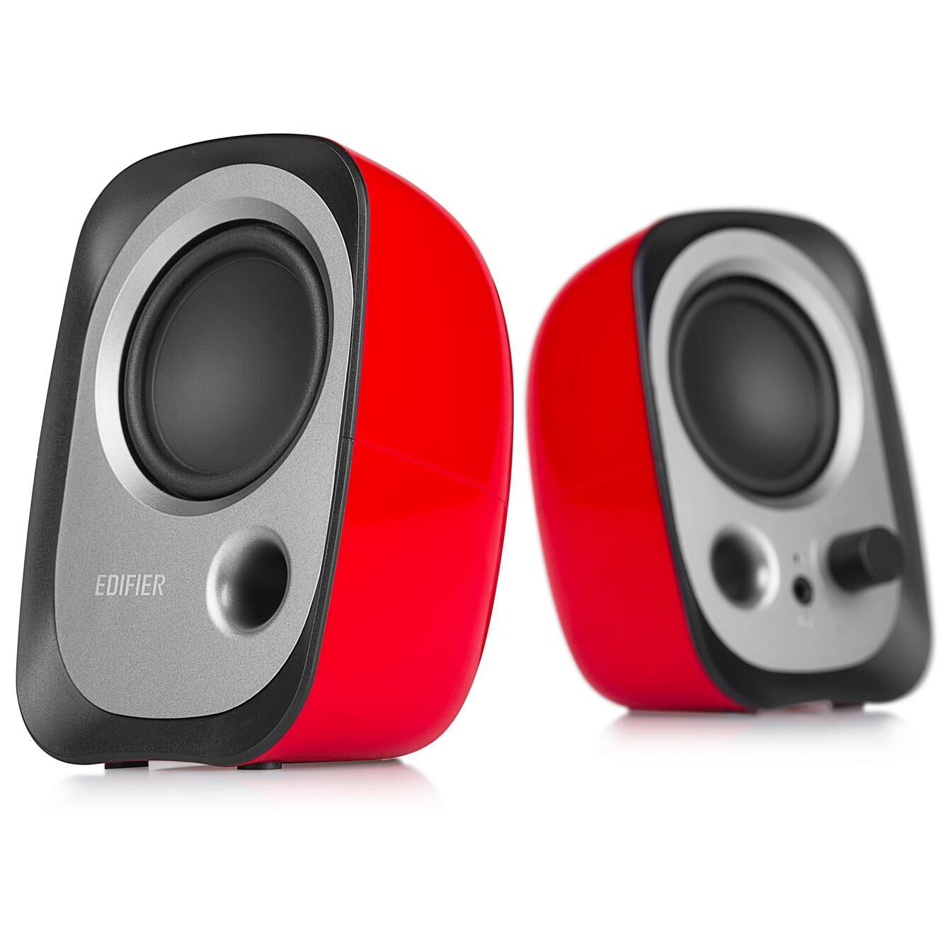 Edifier R12U - Haut-parleurs - pour PC - 4 watt (Totale) - rouge