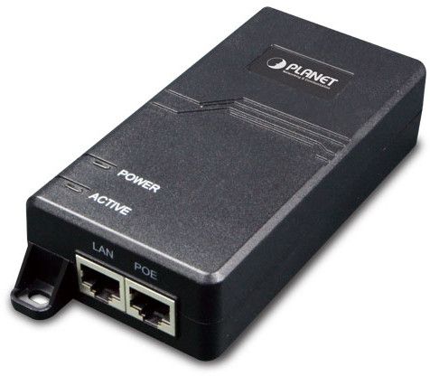 PLANET Power Injector POE-172 - 100-240V AC, 60W, 1 Output Connector
