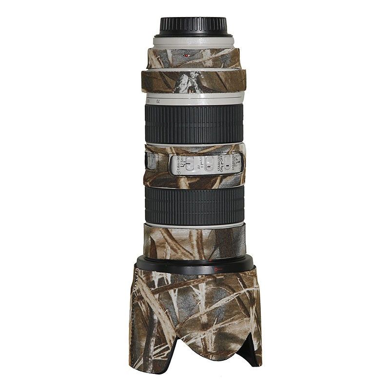 Lenscoat Neoprene Protection Kit - Canon EF 70-200 f/2.8 IS Camouflage (Max4)