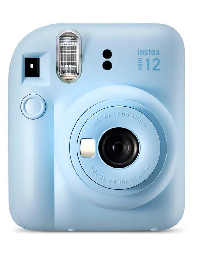 Cámara instantánea Fujifilm Instax Mini 12 - Lente: 60 mm - Azul pastel instax mini