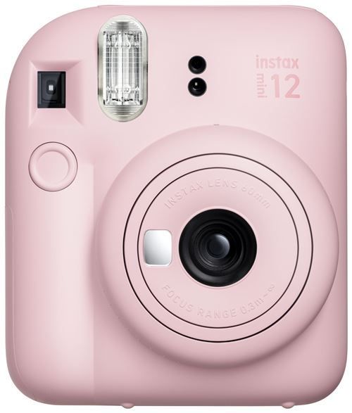 Cámara instantánea Fujifilm Instax Mini 12 - Lente: 60 mm - instax mini rosa floral