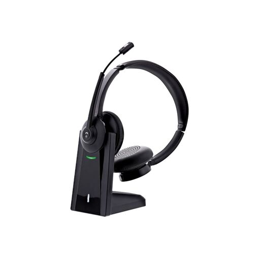 TNB ACTIV 1000X Wireless Headset with Microphone and Charging Base