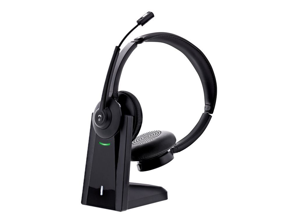 TNB ACTIV 1000X Wireless Headset with Microphone and Charging Base