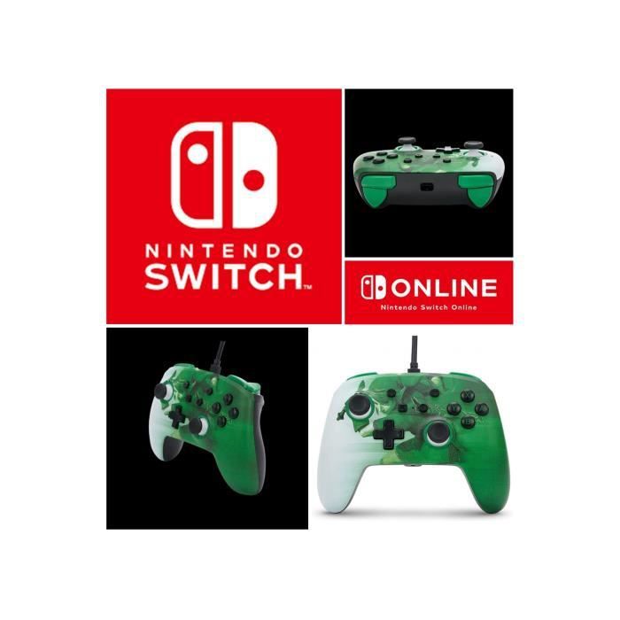 Controlador cableado Nintendo Switch edición Heroíca Link de Zelda
