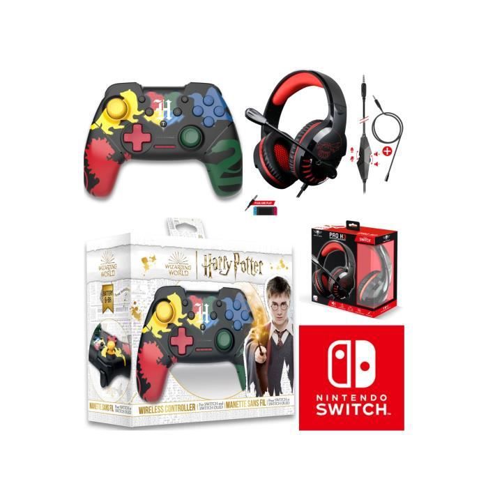 Manette Nintendo Switch Harry Potter - Rouge