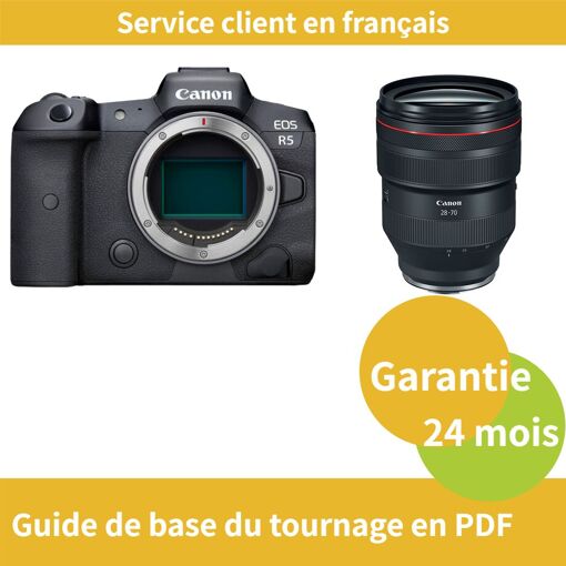 Canon EOS R5 Camera + Canon RF 28-70mm f/2 L USM Lens