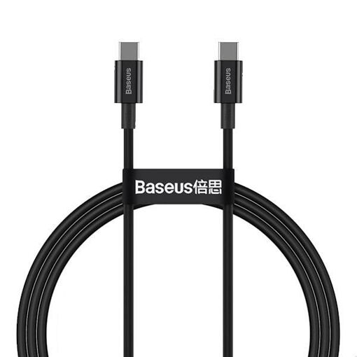 Câble Baseus Premium 100W de charge rapide en tungstène USB-C 1m PD