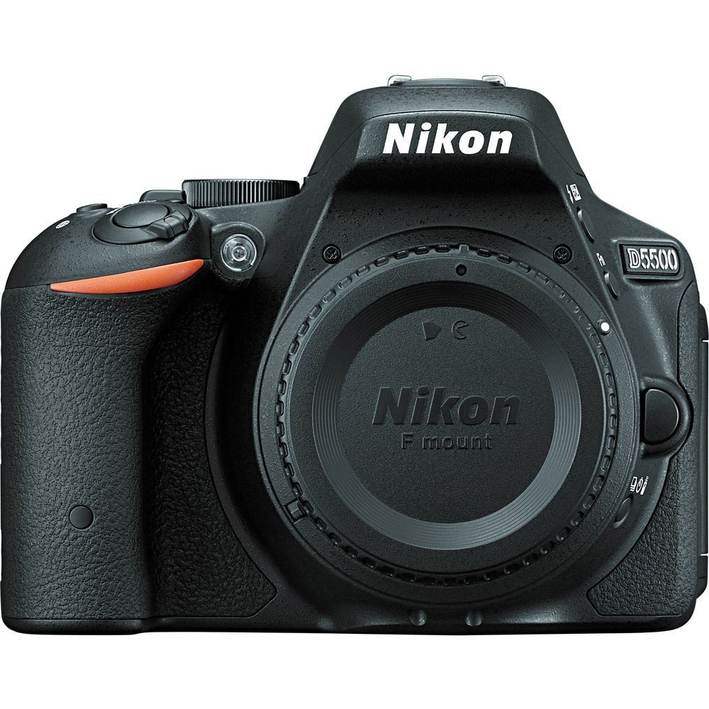 Nikon D5500 24MP Black + AF-P 18-55mm Lens