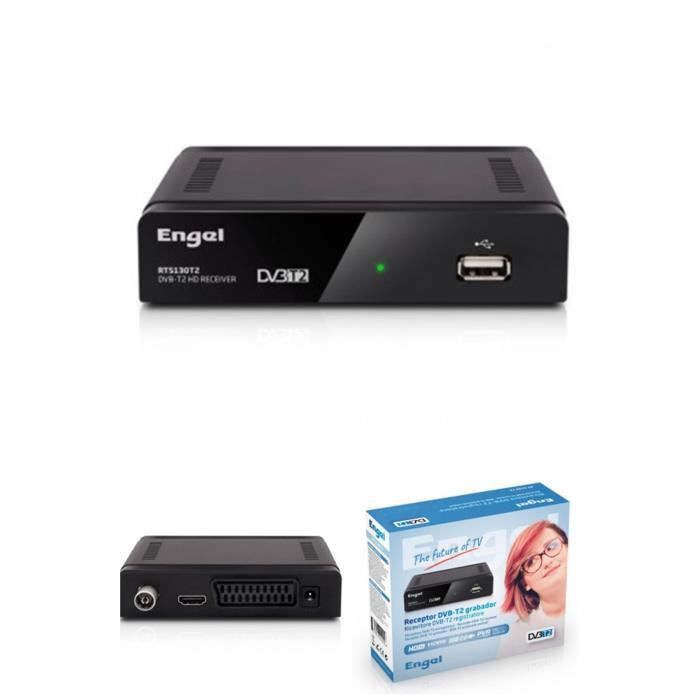 Engel Digital Terrestrial Receiver with HDMI and PVR, 1080p/i, DVB-T2